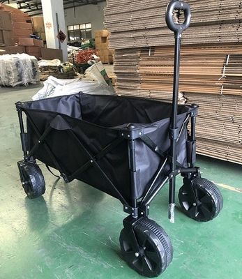 Тележка фестиваля фуры 70kg черной складной тележки фуры сверхмощная складывая располагаясь лагерем