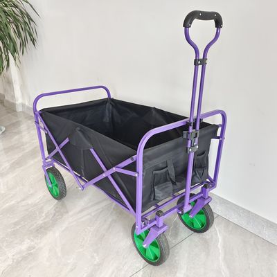 Складывая колесо тележки Retractable ручки прогулочной коляски фуры практически располагаясь лагерем изготовленное на заказ