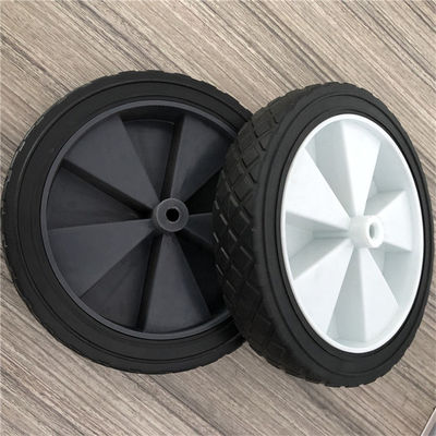 PVC колеса вагонетки тележки колес 20cm 8 дюймов трудные резиновые складывая твердые