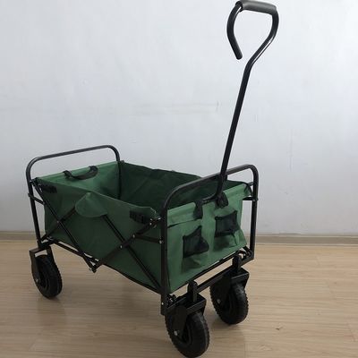 Фура зеленого цвета фуры пляжа складчатости отдыха общего назначения с колесом 80kgs воздуха