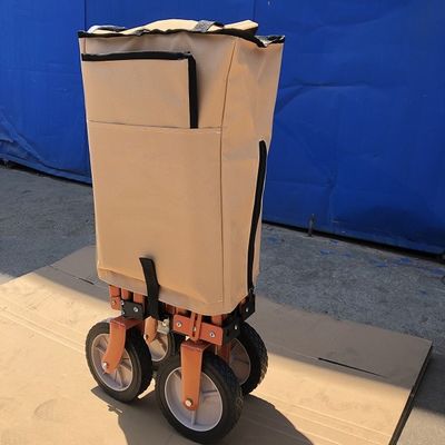 Тяга регулируемой тележки фуры ручки складной складная вдоль вагонетки на колесах