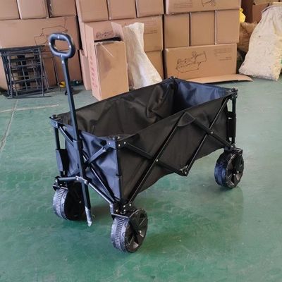 Тележка фестиваля фуры 70kg черной складной тележки фуры сверхмощная складывая располагаясь лагерем