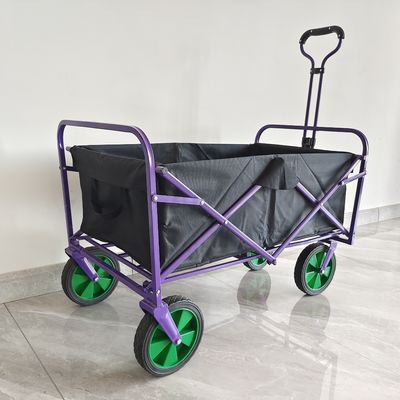 Складывая колесо тележки Retractable ручки прогулочной коляски фуры практически располагаясь лагерем изготовленное на заказ