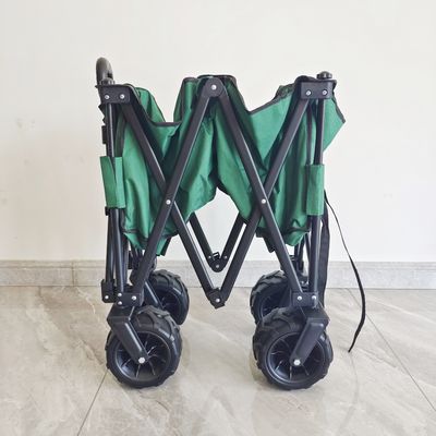 На открытом воздухе располагаясь лагерем Pu нося тележки 140LB легкий широкий катит складную складывая фуру