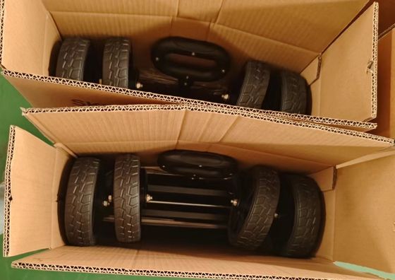 Стальной материал складная тележка для вагонов двойной этаж 600D Оксфордский ПВХ ткань