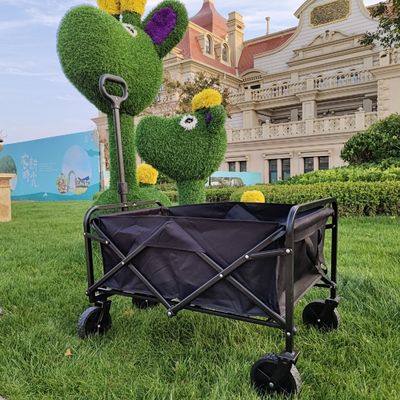 Стальной материал складная тележка для вагонов двойной этаж 600D Оксфордский ПВХ ткань