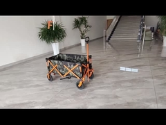 Тележка фуры 4 путей практически складная с o сформировала ткань ручки крепкую 600D Оксфорда